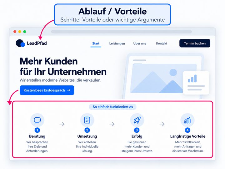 Ablauf / Vorteile